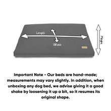 Load image into Gallery viewer, Earthbound Waterproof Bed / Crate Mat - Navy or Grey