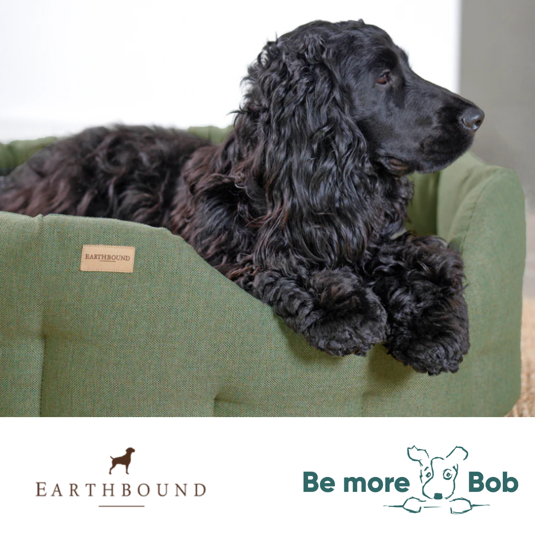 Round Marlow Bed Moss Green