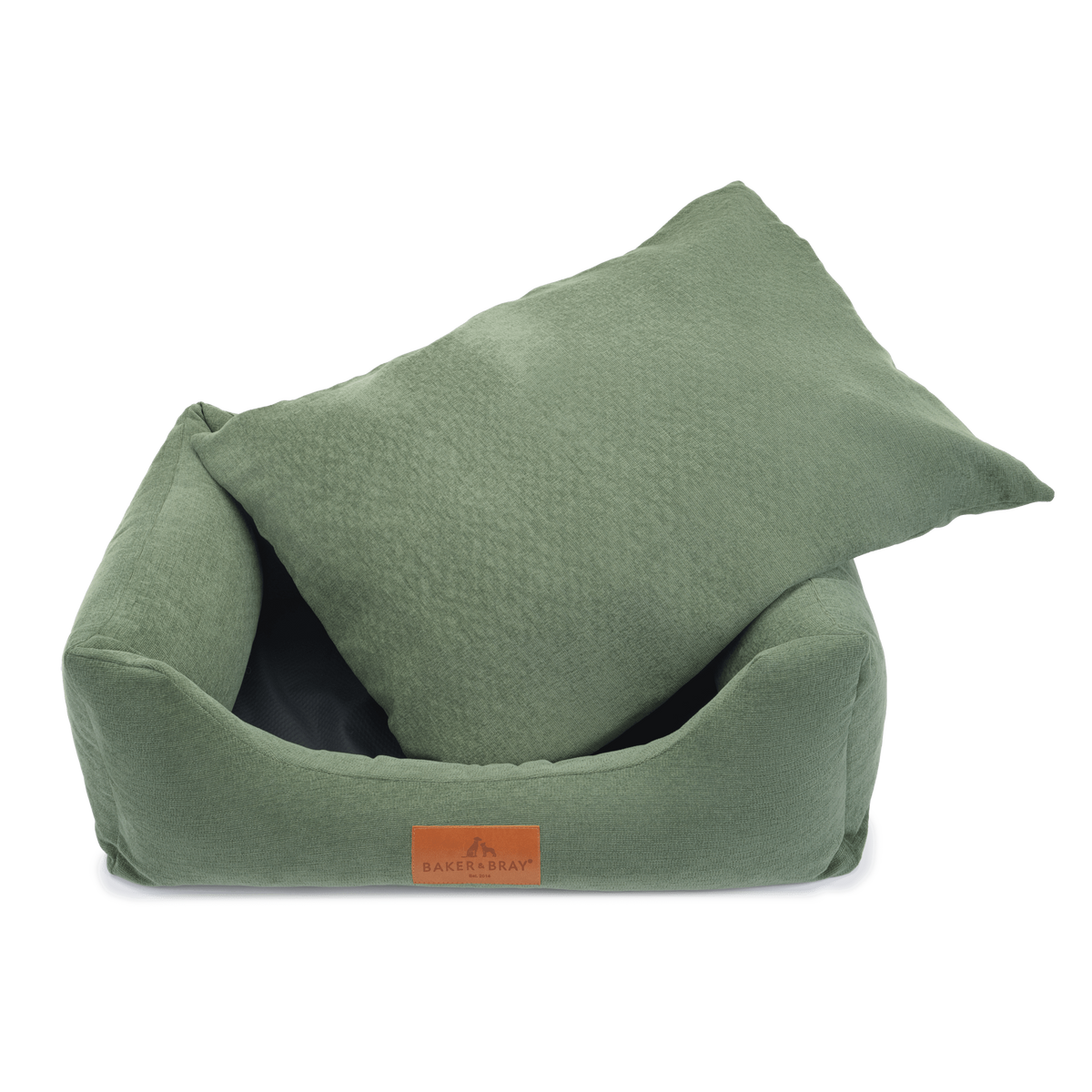 The Ultimate - Eco Friendly Orthopaedic Luxury Dog Bed, Sage Green