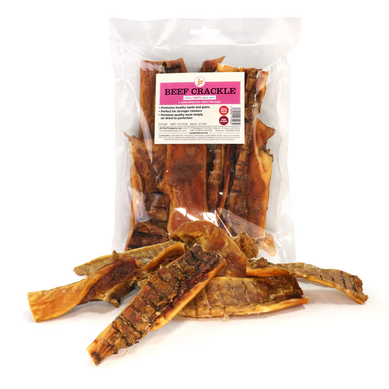 Super Low Fat Chew - Beef Crackle | JR Pet