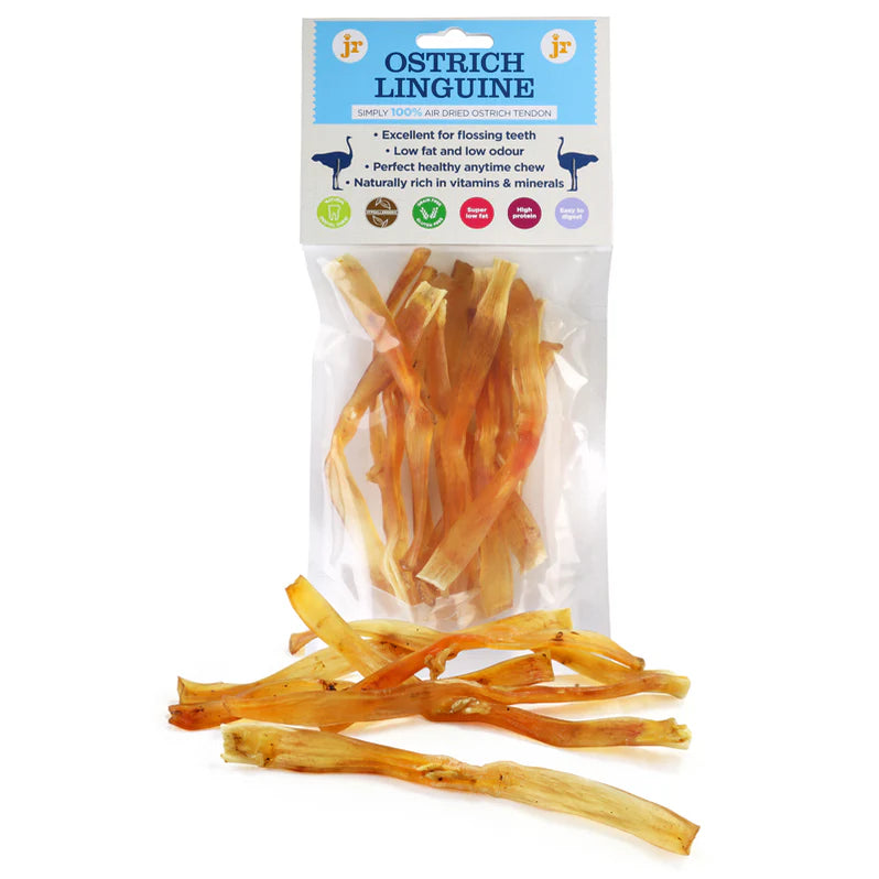 Ostrich Linguine Chew - JR Pet