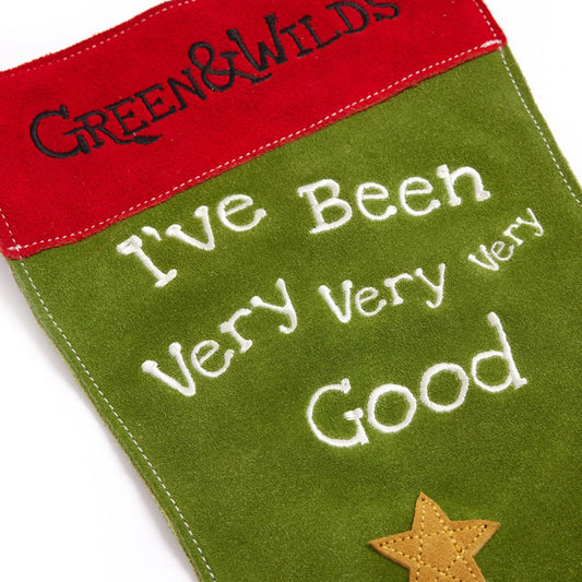 Green & Wild’s Good Dog Eco Christmas Stocking