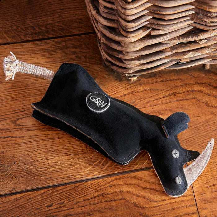 Ronnie the Rhino, Eco Dog Toy, Green & Wilds