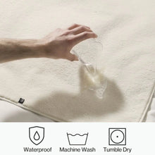 Load image into Gallery viewer, Pup & Kit Pet Protector Waterproof Pet Blanket - cosy sherpa fleece - natural