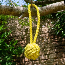 Load image into Gallery viewer, Green & Wilds Rope Ball eco toy
