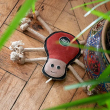 Load image into Gallery viewer, Green & Wilds Spike Spider Eco dog toy