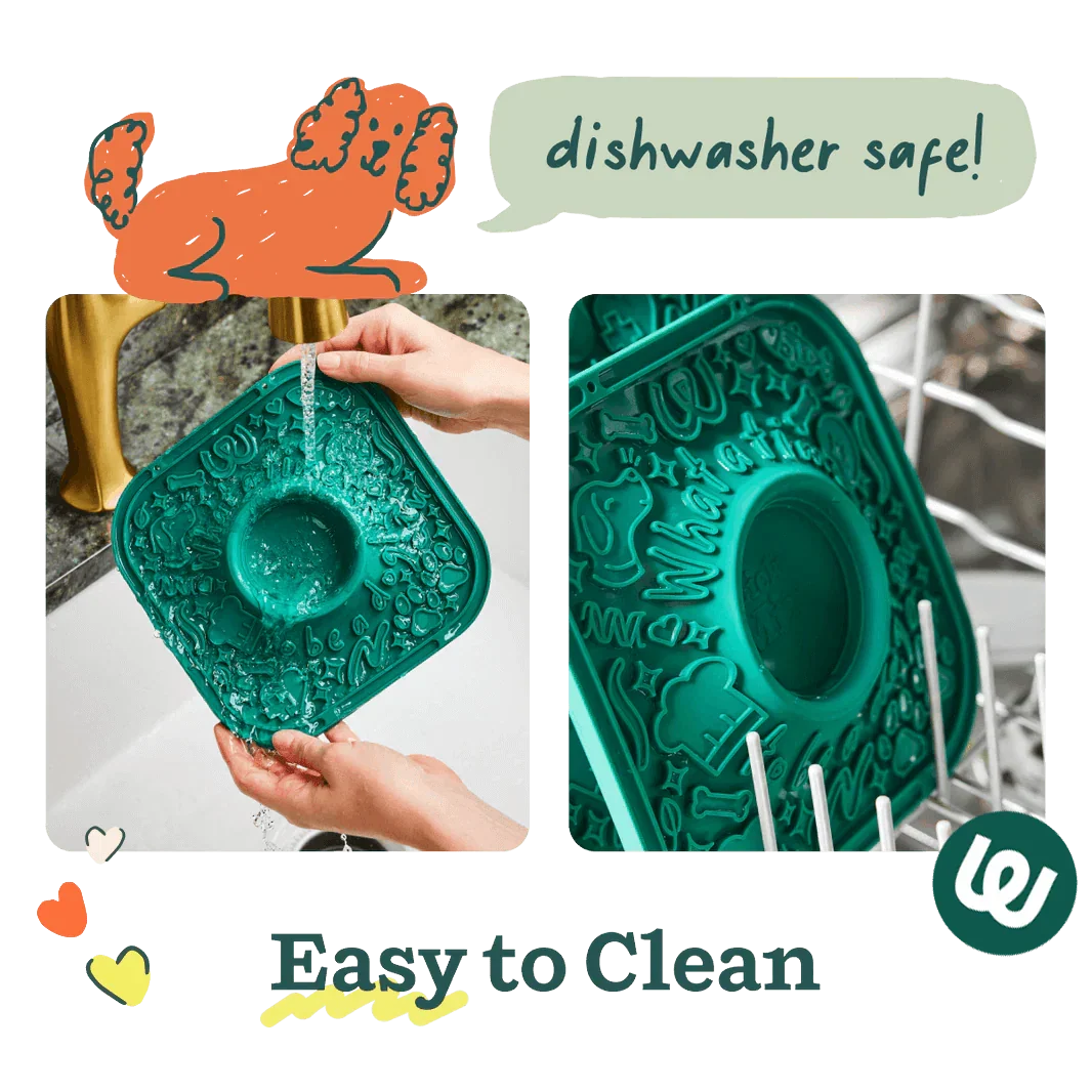Woof Dog LickMat with Suction Cups