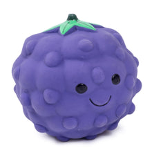 Load image into Gallery viewer, Foodie Faces Latex Blackberry Squeaker