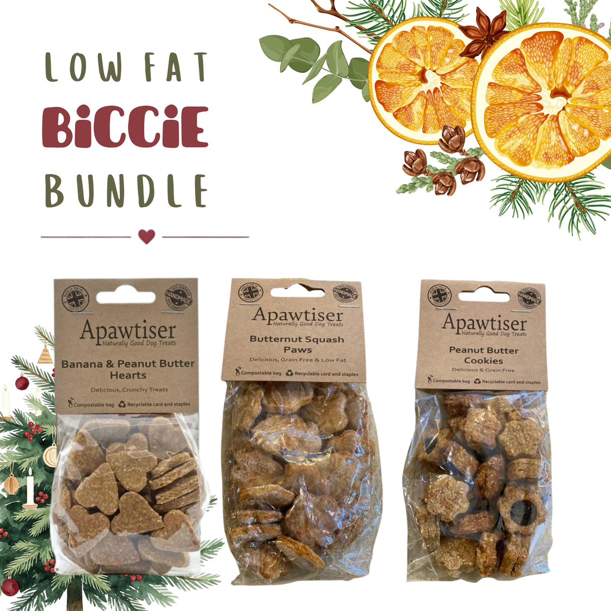 Low Fat Biccie Bundle | Christmas