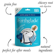 Load image into Gallery viewer, Forthglade digestive health multi-functional soft bites with parsley, ginger & chicory