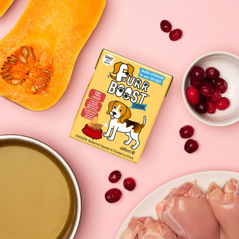 Furr Boost Chicken, Butternut Squash and Cranberry | Carton | 400ml