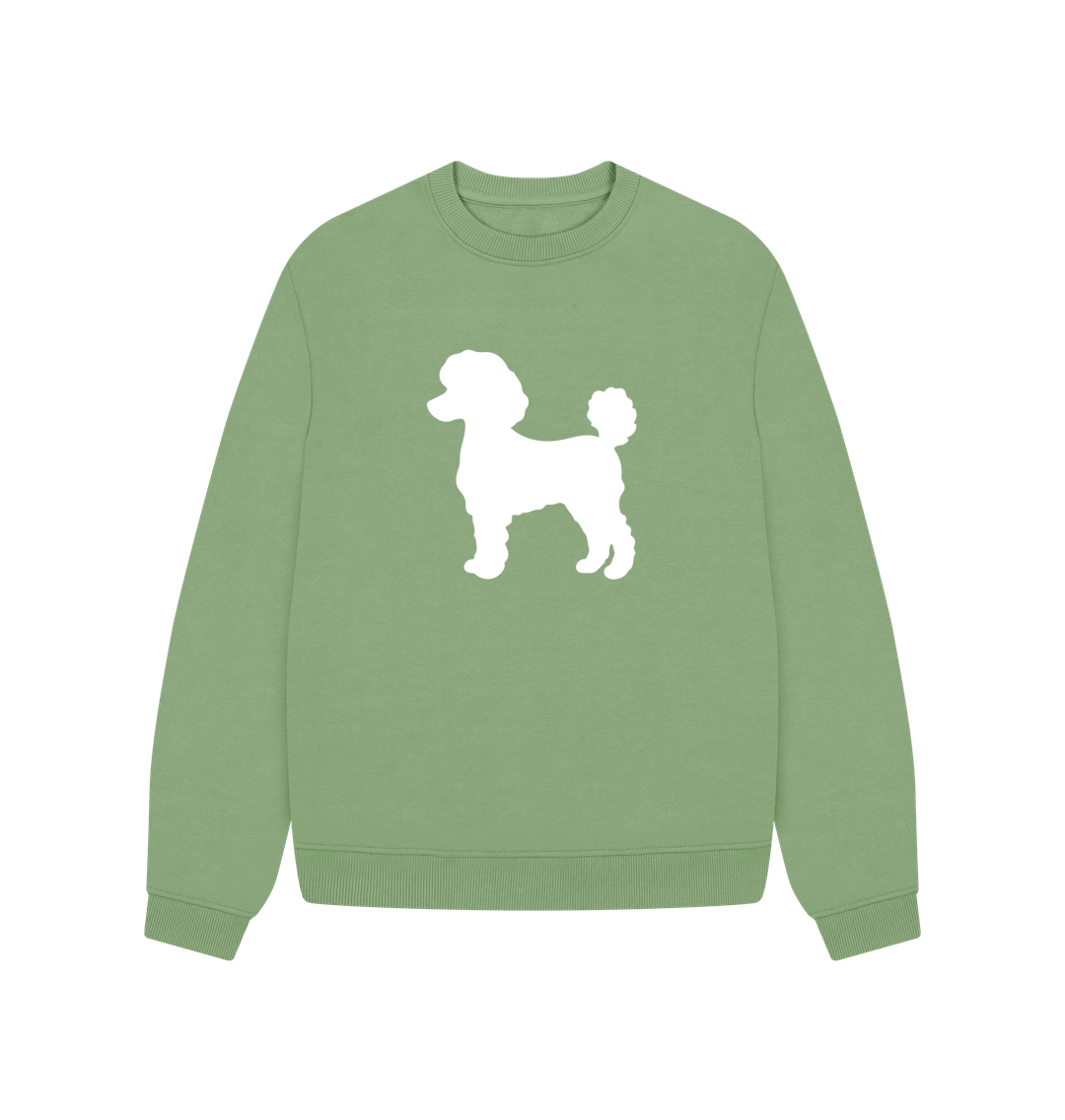 Sage Mini Poodle Oversized Sweatshirt