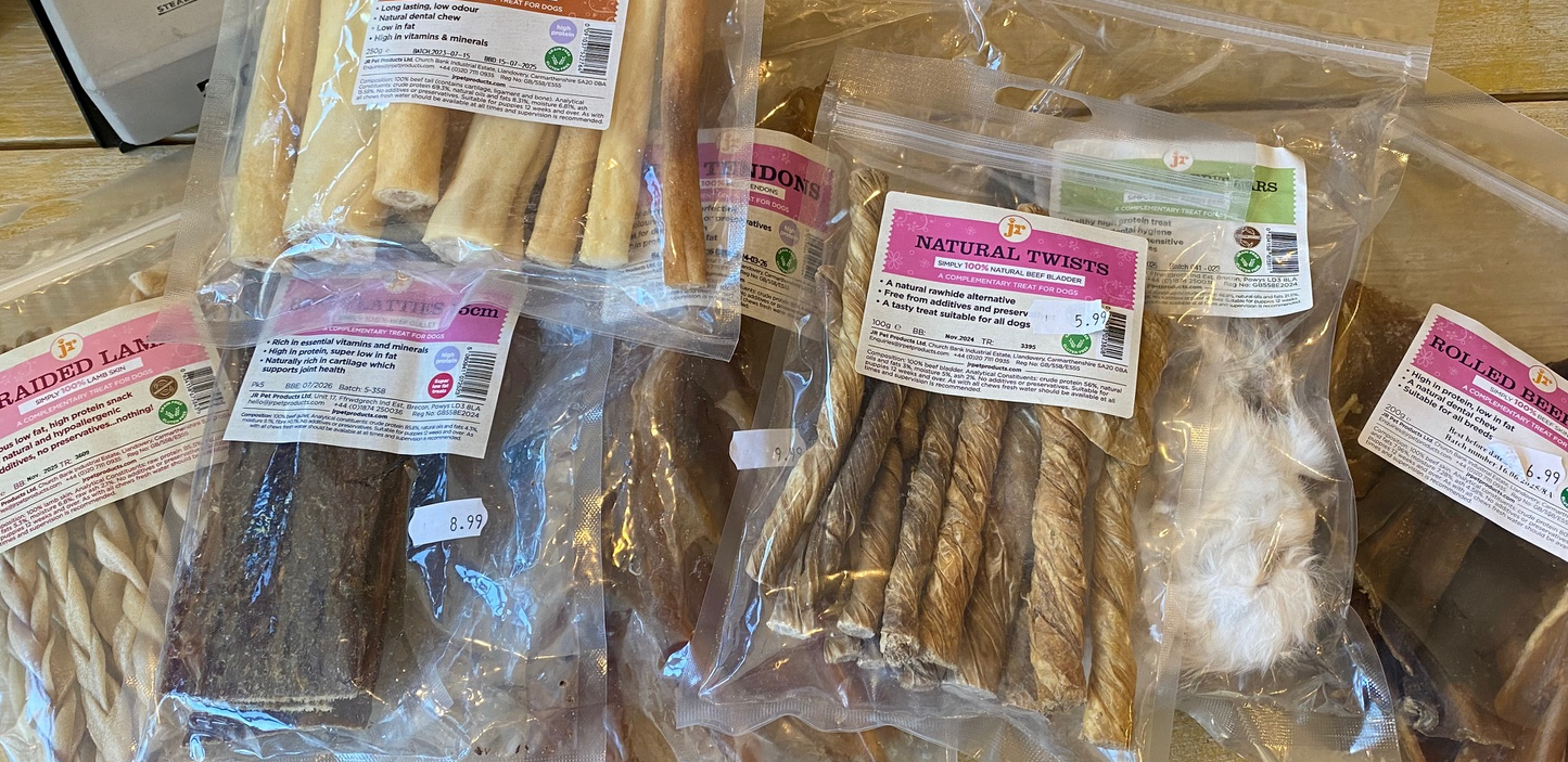 Natural Monthly Chew Bundle for dogs - 60 pieces