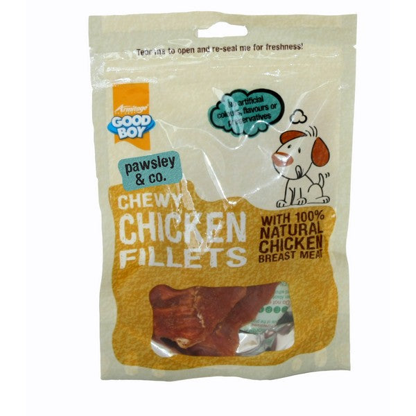 Good Boy Chewy Chicken Fillets - 80g