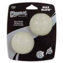 Load image into Gallery viewer, Chuckit! Max Glow Ball - small and medium
