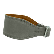 Load image into Gallery viewer, Earthbound Leather Whippet Collar Grey