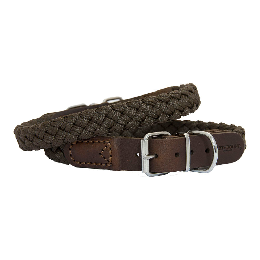 Earthbound Braided Collar - Brown
