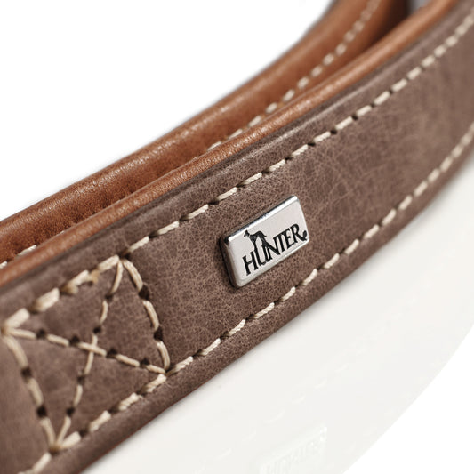 Hunter 'Porto' Leather Leash - Tobacco/Cognac