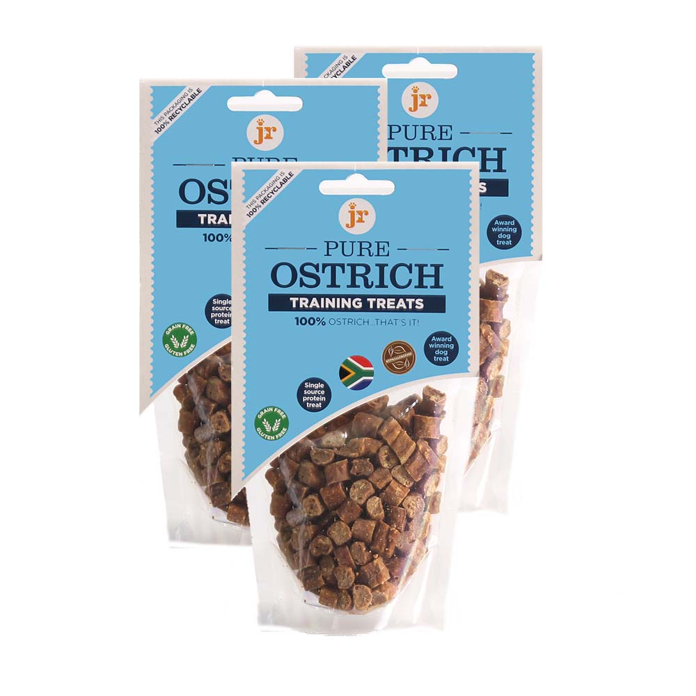 Pure Ostrich Training Treats - JR Pet