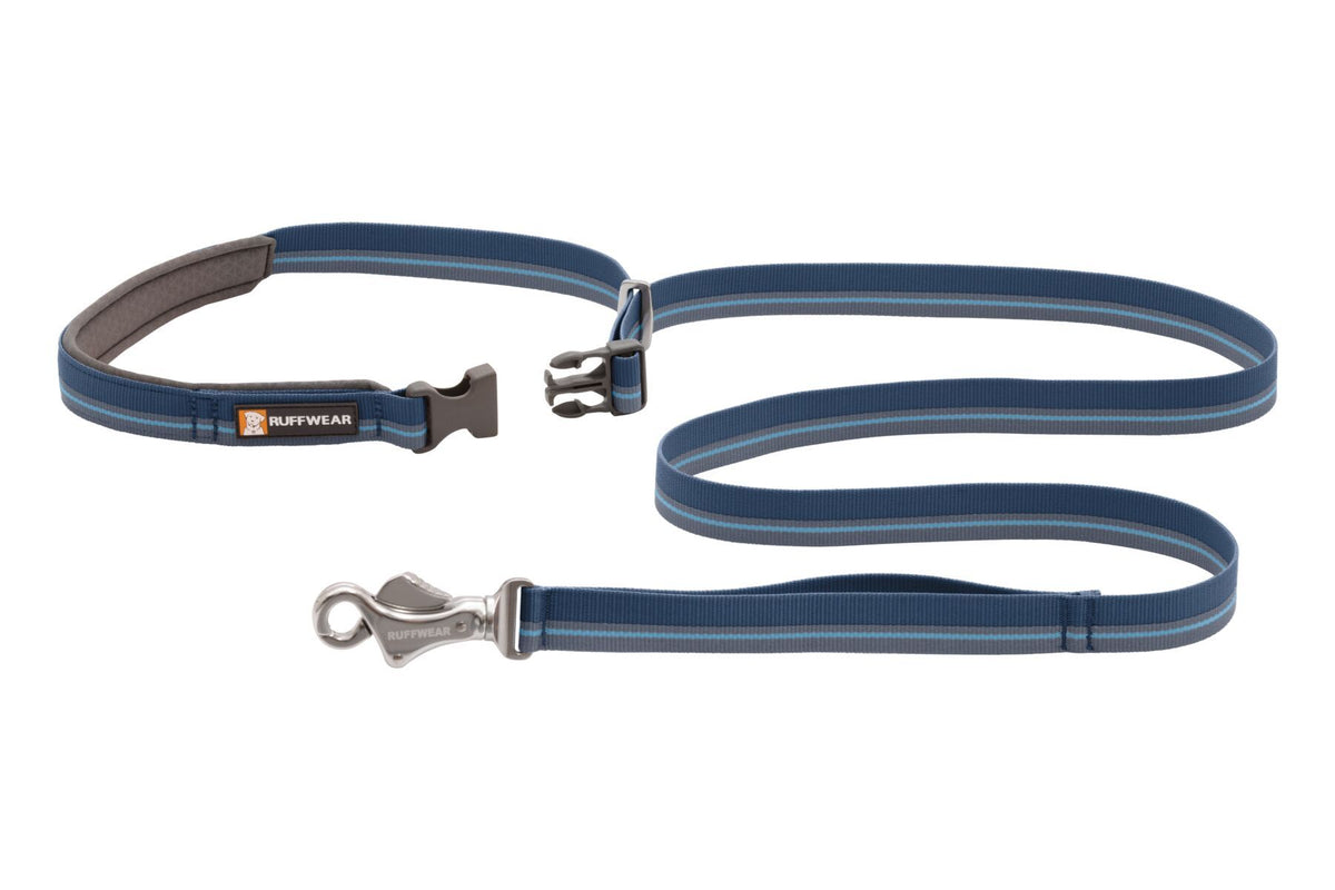 Ruffwear Flat Out lead Blue Horizon