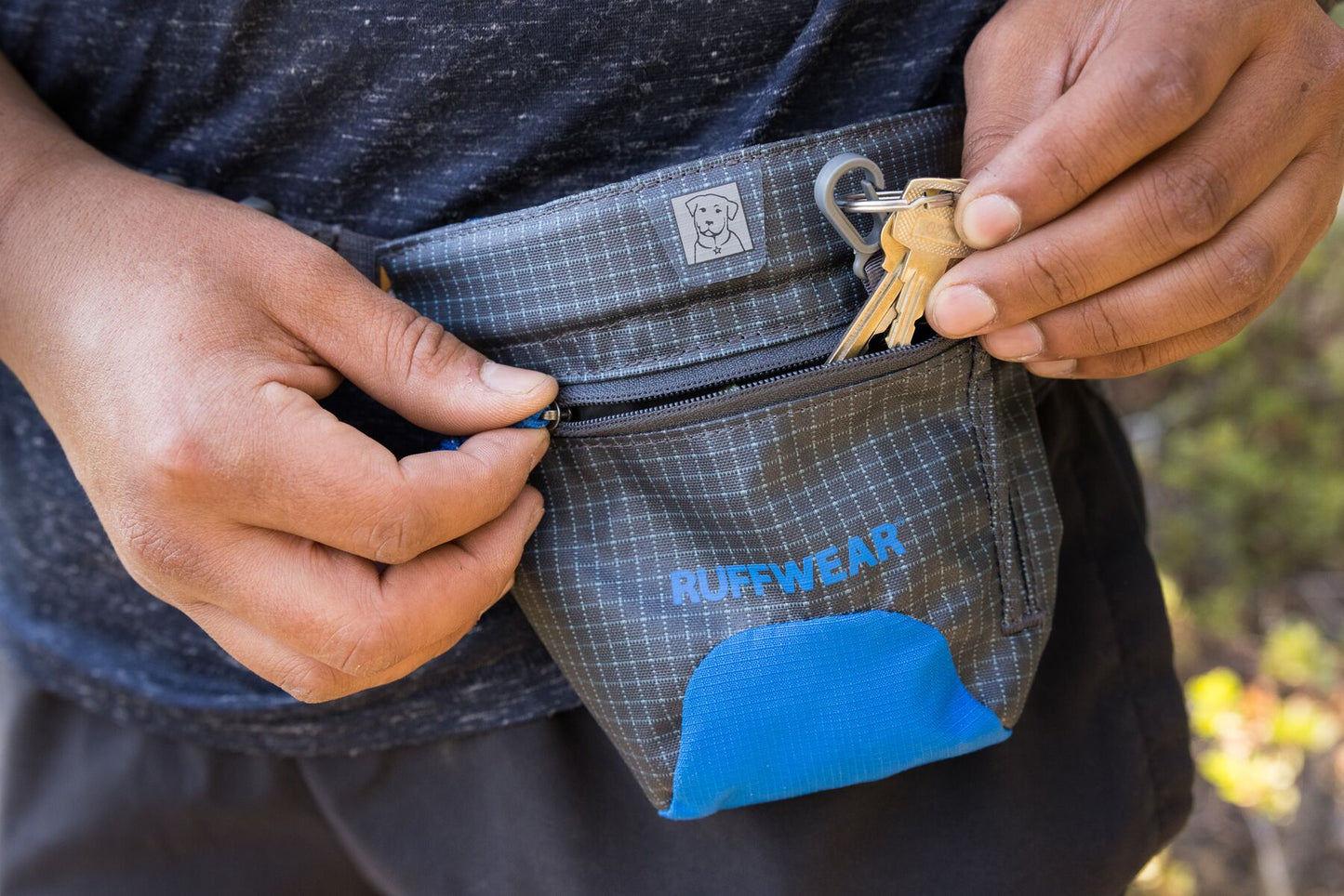 Ruffwear Treat Trader Dog Treat Pouch, Waist-Worn Dog Treat Bag