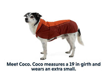 Load image into Gallery viewer, Ruffwear VERT Jacket - Aurora Teal & Canyonlands Orange - LAST TWO in XXS