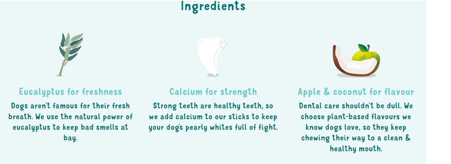 Edgard Cooper Doggy Dental Mint & Strawberry