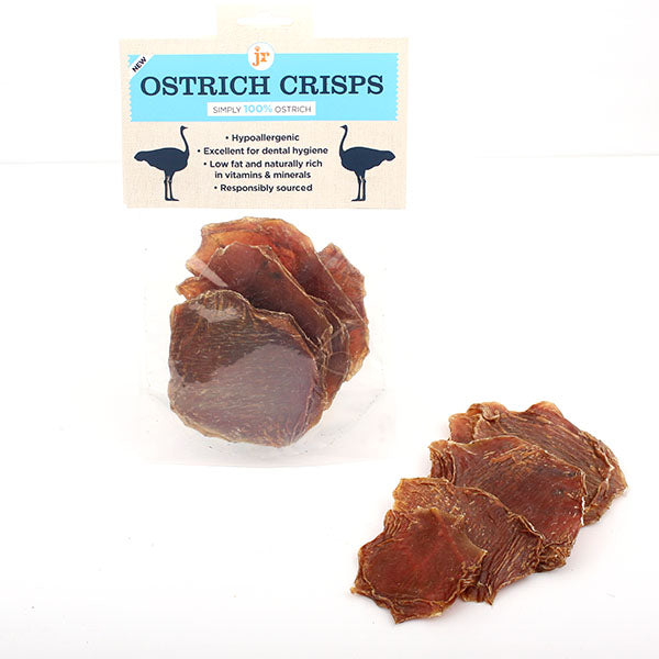 Hypoallergenic Ostrich Crisps - JR Pet