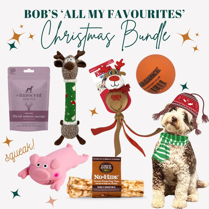 Christmas Bundles of fun! Dog toys, treats and more for Christmas!