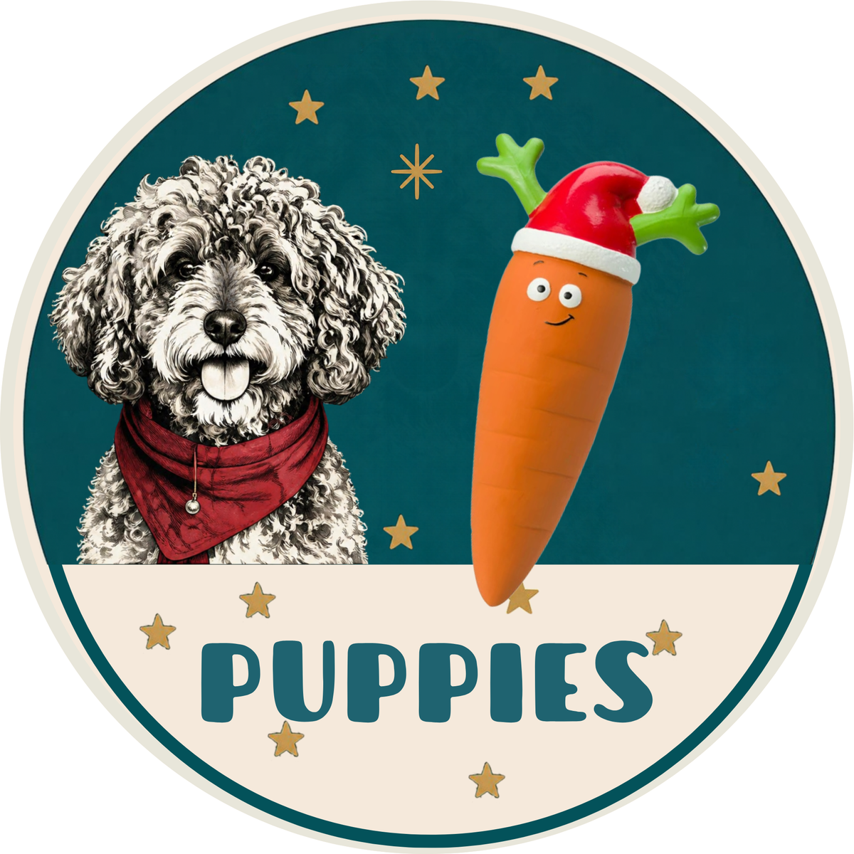 Puppy First Christmas