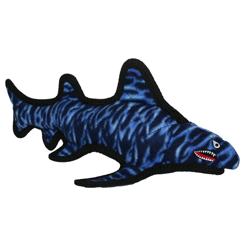 Ocean Shark, Durable, Tough, Squeaky Dog Toy | Tuffy