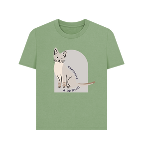 Sage Printed T-shirt Front