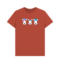 Load image into Gallery viewer, Rust Printed T-shirt