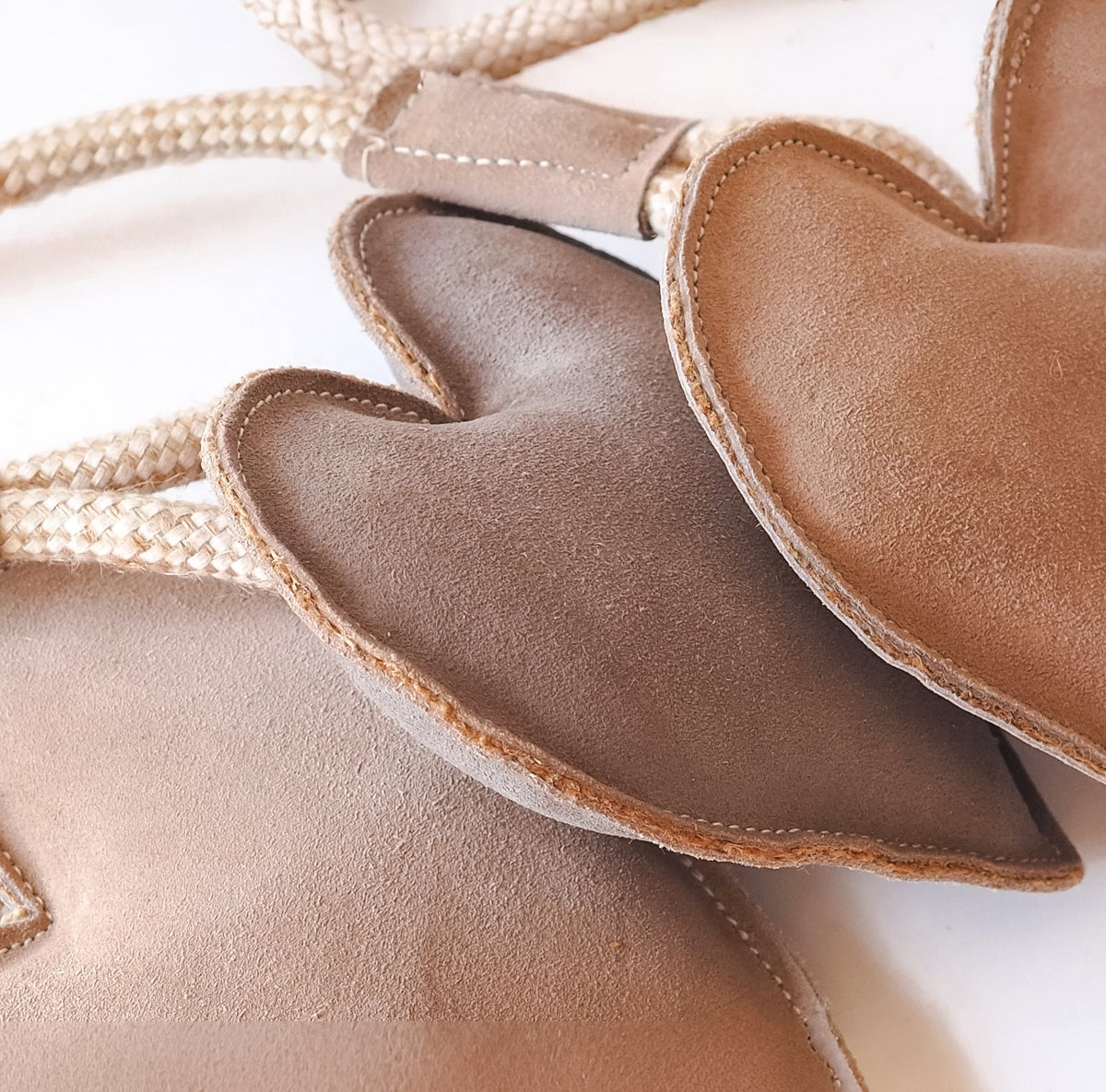 Eco Suede Heart on a Rope