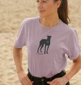 Women's Relaxed Fit T-Shirt - love is a Greyhound