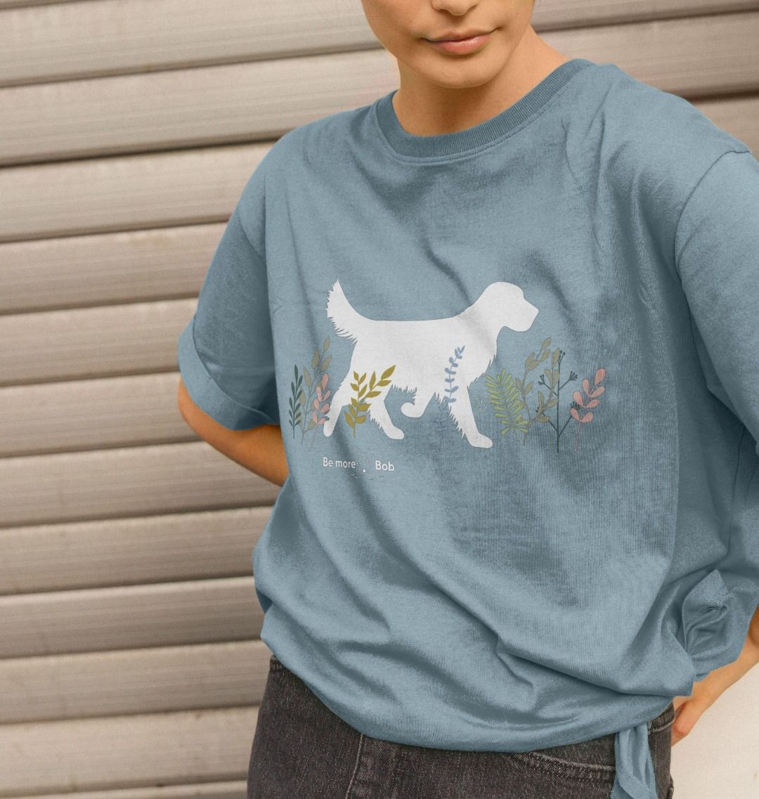 Women's relaxed fit t-shirt - Golden Walks