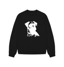 Load image into Gallery viewer, Black Border Terrier Oversized Sweatshirt
