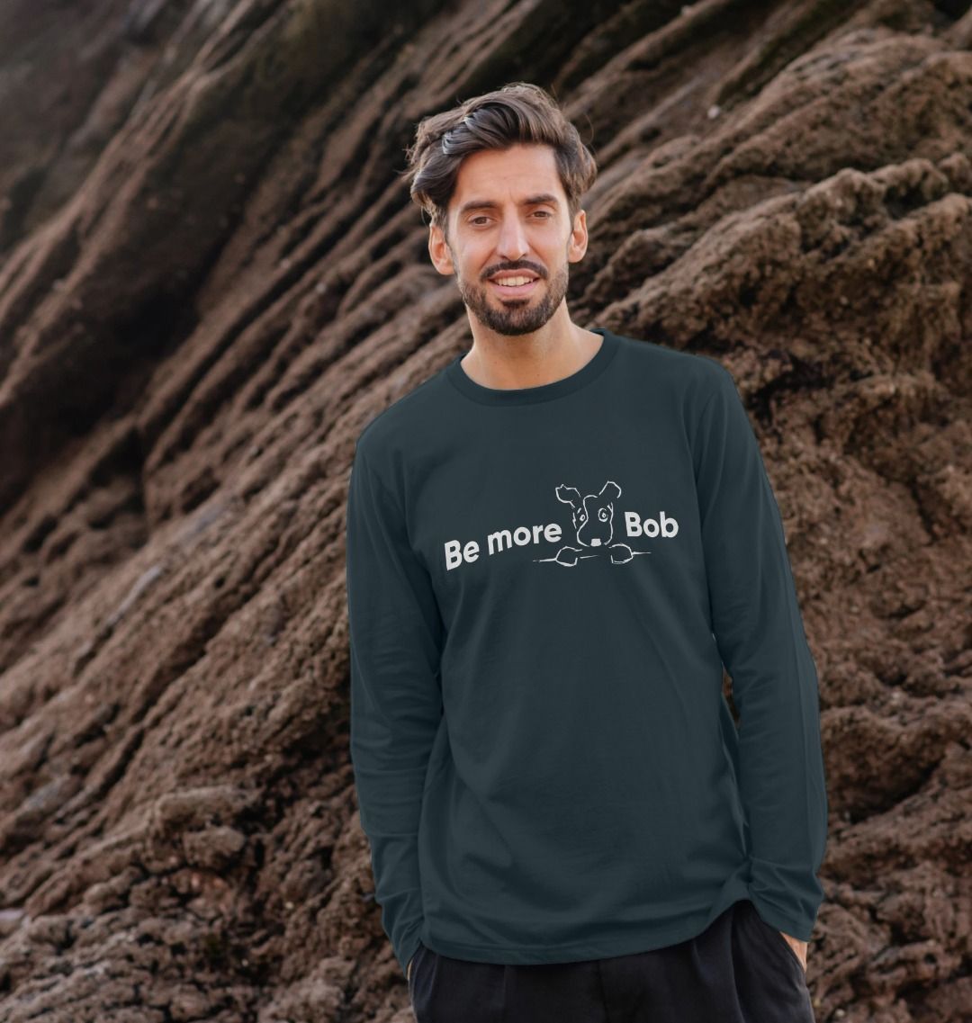 Be More Bob Men's Long-Sleeve T-Shirt - Various Colours