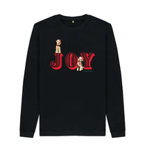 Load image into Gallery viewer, Black Joy! Men&#39;s Christmas sweatshirt (although can be unisex!)