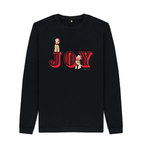 Black Joy! Men's Christmas sweatshirt (although can be unisex!)