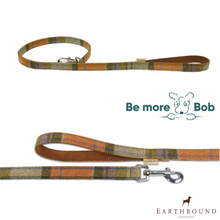 Load image into Gallery viewer, Earthbound Tweed Leash - Orange - last one available