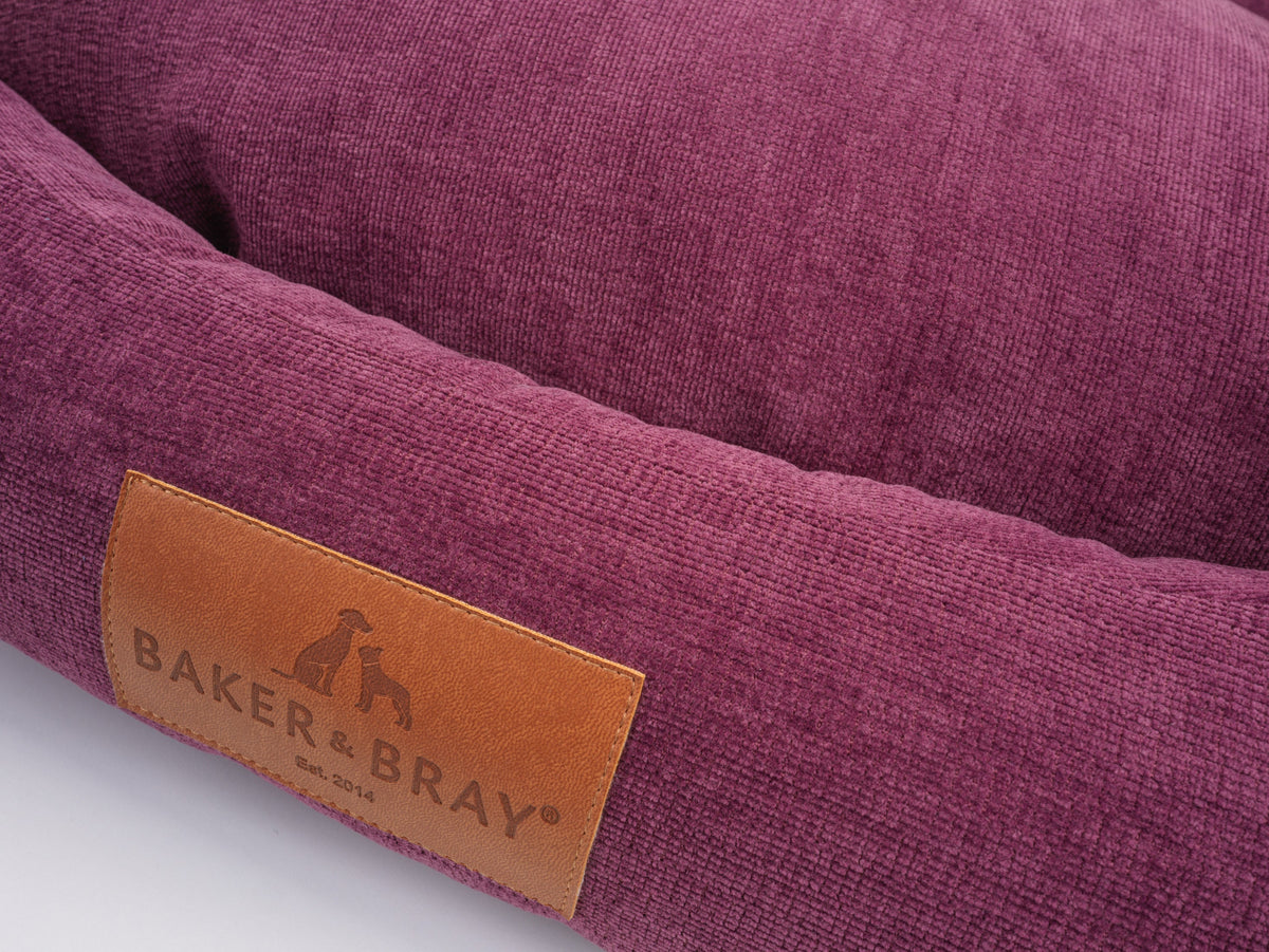 The Ultimate - Eco Friendly Orthopaedic Luxury Dog Bed, Rhubarb Red
