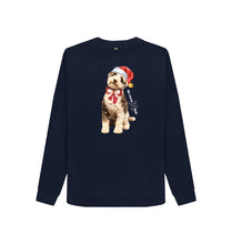 Load image into Gallery viewer, Navy Blue Be More Bob this Christmas!