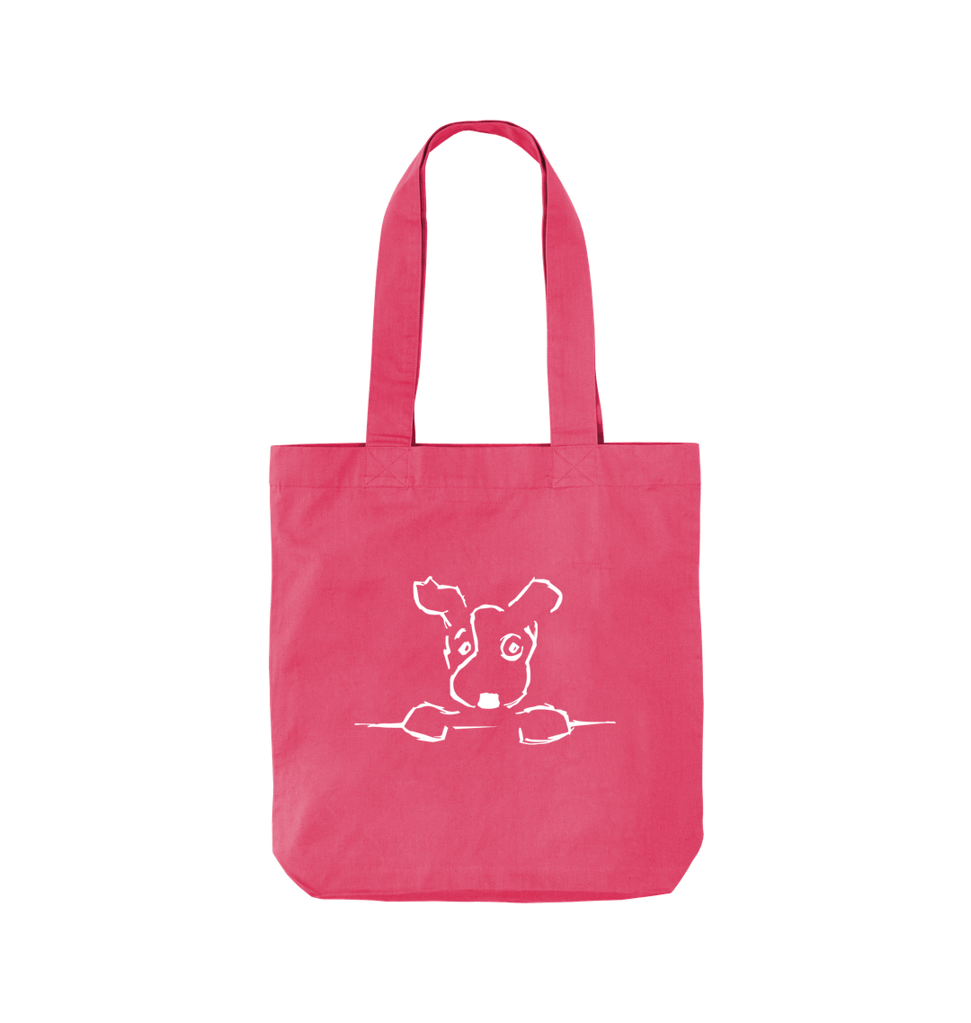 Raspberry Pink Printed Bag