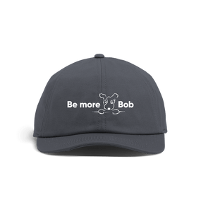 Graphite Grey Be More Bob baseball cap