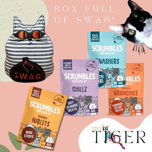 Tiny Tiger box of swag!