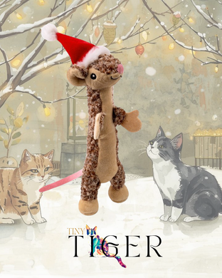 KONG Christmas Luvs Mouse