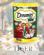 Load image into Gallery viewer, Dreamies - Mix Flavour Cat Treats - Salmon &amp; Turkey - 60g
