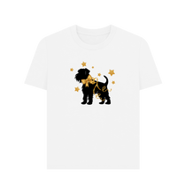 Load image into Gallery viewer, White Printed T-shirt Front