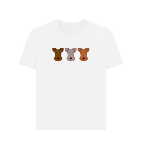 White Printed T-shirt Front